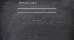 Desktop Screenshot of dotnetdevelopernetwork.com